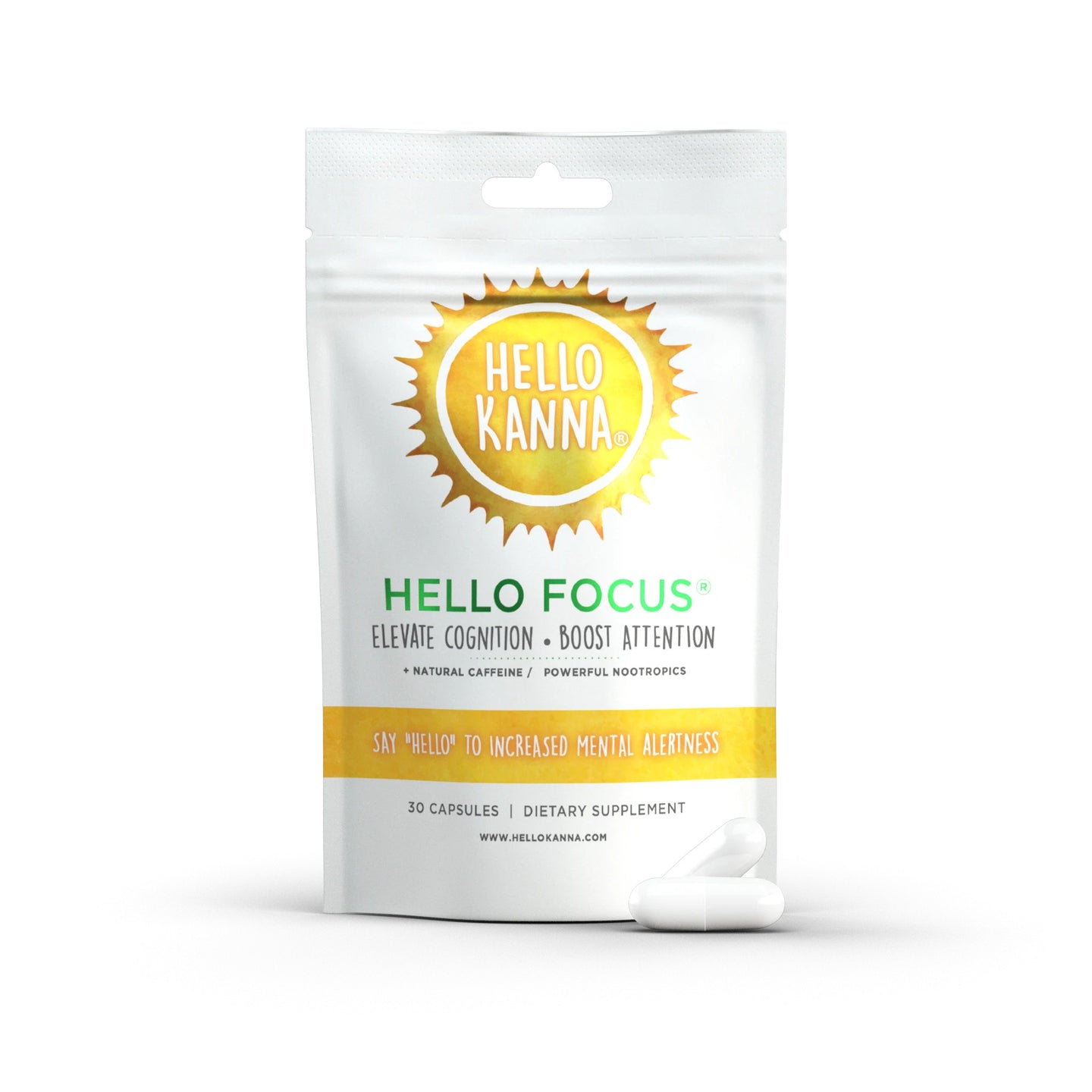 Hello Kanna Nootropic Capsules- Hello Focus®